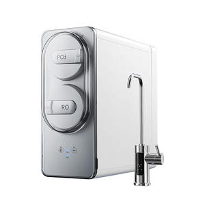 Purificateur d'<span class=keywords><strong>eau</strong></span> électrique sans réservoir pour évier, auto-nettoyant, construction en plastique, 4 étapes RO, surveillance TDS pour usage domestique et hôtelier - Product Image 1