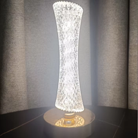 Lampe de table LED tactile rechargeable RGB 16 couleurs, design moderne et épuré, avec projecteur, petite taille, intensité variable, CRI 80, ambiance romantique