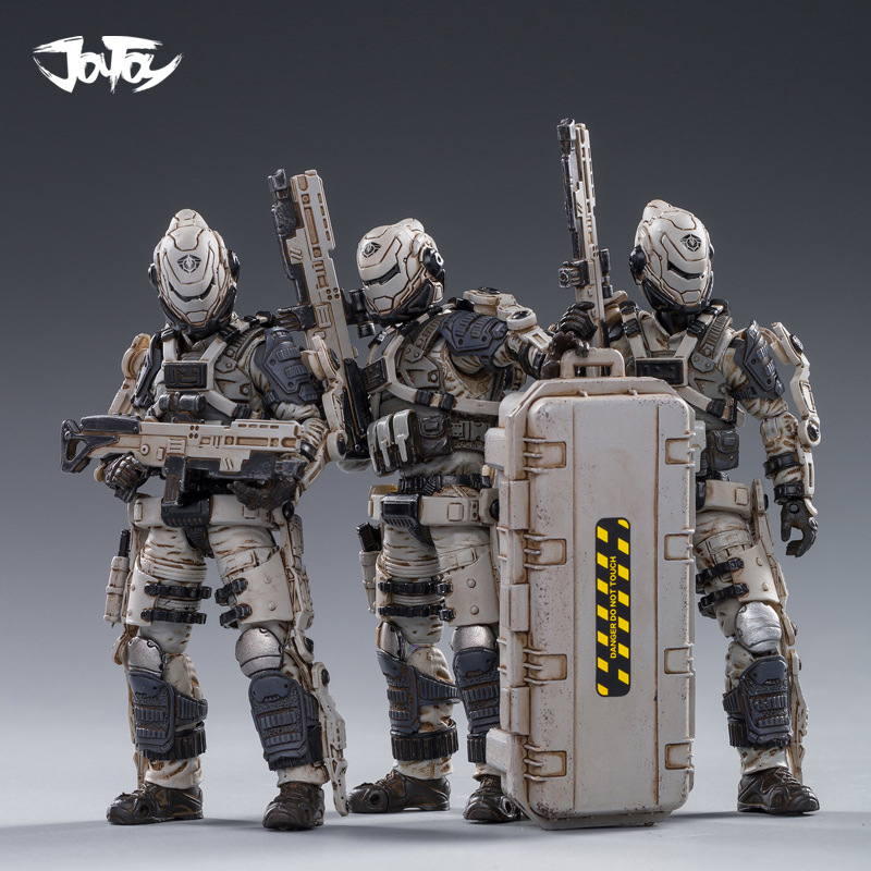Ready To Ship 1:18 11cm PVC JOYTOY Viper Team Military Action Figures Toys For Desk Decoration Car decoration