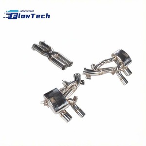 Système d'échappement Catback en acier inoxydable avec tuyau en X et silencieux pour Ferrari GTC4 Lusso 6.3L V12 - Product Image 6