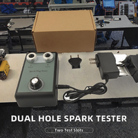 Yüksek Kaliteli Motor Analizörü Araba Buji Test Cihazı Çift 2 Delikli OBD Arayüzü Otomatik Buji Test Cihazı Evrensel Araba Teşhis Aracı