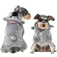 Vêtements pour animaux de compagnie en peluche courte douce, vente en gros d'usine, manteaux pour chiens mignons pour l'automne et l'hiver