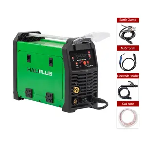 Smart Portable 4 in 1 Welding Machine MIG TIG CUT MMA and Flux Welding Without Gas Multifunction Welding Machine