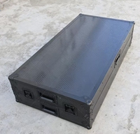 Flight case Pioneer XDJ en aluminium, résistant à l'eau et aux chocs, avec support en Z pour contrôleur DJ et ordinateur portable, personnalisable