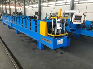 Custom Cold Rolled Rain Collecting Steel Roof Valley Gutter Making Forming Line Water Downspout Tile Roll Forming Machine Price