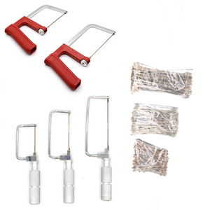 Scie dentaire manuelle Golden Light, outil de correction du plâtre argenté pour soins bucco-dentaires - Product Image 5