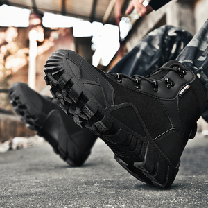 Stivali Tattici Leggeri e Impermeabili da Uomo all'Ingrosso Scarpe da Addestramento sul Campo per Esterni Scarponi da Escursionismo per Battaglia Reale - Product Image 5