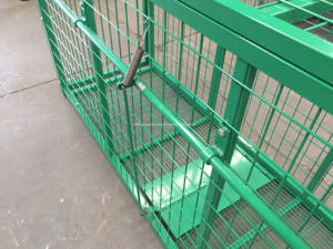 <span class=keywords><strong>Cage</strong></span> carrée à deux portes pour les animaux, longueur 2200mm et largeur 800mm, piège à animaux - Product Image 4