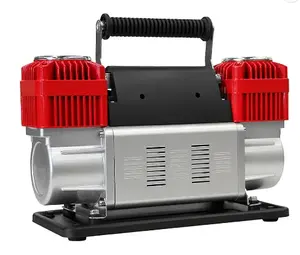 300升/分钟12V/24V 150PSI快速充气重型汽车轮胎充气泵双缸全空气压缩机气泵