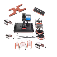 Machine de transfert thermique 13 en 1, machine de sublimation pour tasse/étui/assiette/casquette/t-shirt/MDF