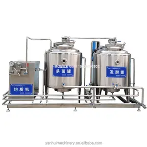 Automatische Proces Zuivelmachine In Shanghai Industrieel Fruit Gearomatiseerde Egypte Yoghurt Maker Machine Maken