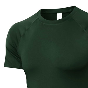 Camisetas de compresión para hombre, fabricadas en poliéster, del mejor proveedor, para culturismo y fitness. - Product Image 4