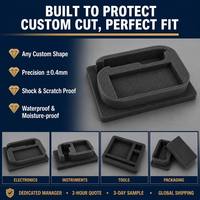 Insert en éponge de forme spéciale, personnalisé, écologique, recyclable, matériau de rembourrage protecteur, doublure en mousse pour emballage, équipement intérieur