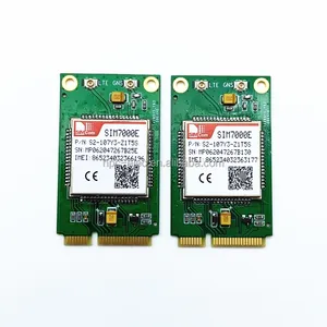 SIMCOM LPWA模块SIM7000系列迷你Pcie LTE CAT-M1 NB-IoT GSM模块SIM7000C SIM7000C SIM7000E SIM7000G SIM7000JC Pcie