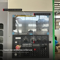 Centre d'usinage vertical CNC VMC855 3 axes, machine de fraisage robuste pour la découpe de métaux, idéal pour la fabrication de moules, directement de l'usine