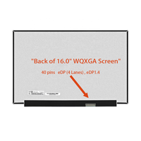 Monitor Portátil para Juegos BOE NE160WUM-N65 de 16.0 Pulgadas WUXGA IPS Slim WLED, Interfaz EDP, Frecuencia de Actualización de 60Hz, 100% SRGB