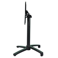 Meubles d'extérieur populaires, base en aluminium robuste, pied de table pliable léger pour la maison, le bar et la cuisine