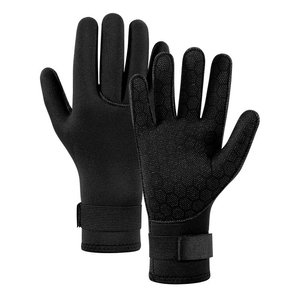 Guantes de neopreno de 3mm con cinco dedos para traje de neopreno, guantes de buceo, esnórquel, kayak, surf, vela, pesca, cualquier deporte acuático - Product Image 5