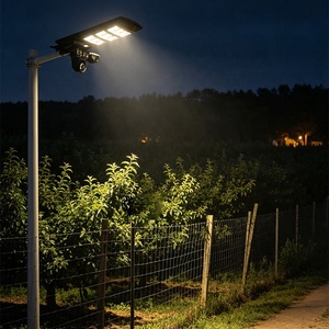 Farola Solar LED de 450W Todo en Uno V380 Pro con Control por Aplicación, Monitoreo WIFI 4G, Luz de Seguridad para Jardín, Luz Solar para Exteriores - Product Image 2