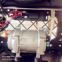 Climatiseur électrique 12V 24V pour semi-remorque, unité split montée au dos, APU 12 Volts, système de climatisation hors réseau pour cabine