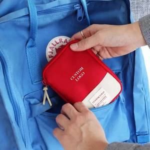 Borsa di stoccaggio di prodotti elettronici personalizzati colorati per la medicina in tessuto vuoto piccolo pronto soccorso - Product Image 6