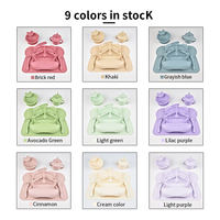 Ensemble d'alimentation pour bébé en silicone, assiette en forme d'ours, fourchette, cuillère, bol à ventouse, passe au lave-vaisselle, sans BPA, qualité alimentaire, vaisselle pour enfants