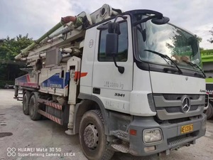 Usado Zoomlion Mercedes-Benz Diesel Bomba De Concreto Caminhão 11 Anos De Idade 47 Metros Horizontal Distância de Entrega 42 Metros Vertical - Product Image 2