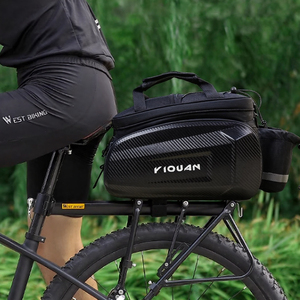 Bolsa de asiento de sillín de bicicleta impermeable personalizada, correa reflectante para viajes de Cercanías al aire libre para ciclismo, estante trasero para bicicleta - Product Image 6