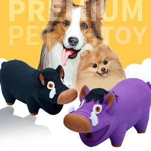 Yeni sıcak satış fabrika düşük fiyat nokta toptan diş taşlama can sıkıcı kauçuk ses çığlık yaban domuzu oyuncaklar - Product Image 5