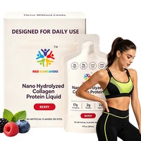 Collagène liquide hydrolysé nano de haute qualité pour le bien-être quotidien du corps – Compléments nutritionnels au collagène
