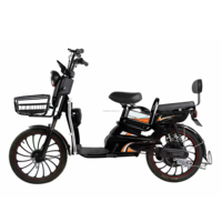 Vélo électrique d'usine Ebike coloré avec batterie au lithium scooter électrique à vitesse rapide