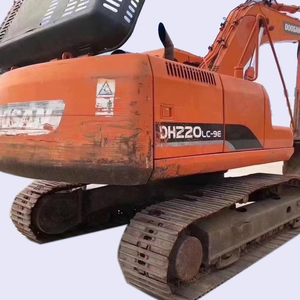 Excavadoras Doosan Dh220lc de Bajo Horario de Trabajo, Excavadora de Orugas Original de Corea de 20 Toneladas, Motor Doosan Original de Corea - Product Image 1