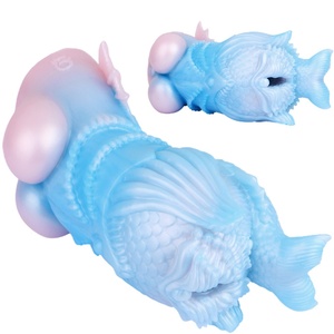 Masturbador Masculino con Forma de Sirena de Fantasía GEEBA, Vagina Realista de Silicona de un Solo Canal, Juguete Sexual para Adultos - Product Image 1