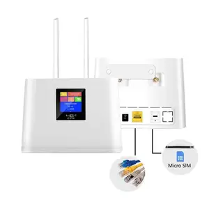 CPF908 LCD 4G CPE Router Sim Card Router with Removed External Antenna LTE Wireless Hotspot