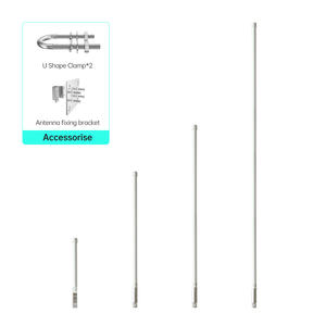 लंबी दूरी के जलरोधक ip67 उच्च लाभ 3.5dbi 6dbi 8dbi 868mhz आउटडोर ओमनी दिशात्मक फिबरग्लास लोरा हीलियम एंटीना - Product Image 1