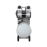 Compresseur d'air à piston professionnel, silencieux, sans huile, 3x550W 2.2HP, 100L, 40-60dB, pour atelier, vente en gros directe d'usine