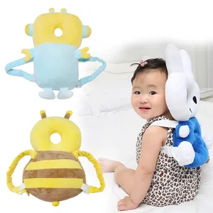 New Toddler Baby Head Protector Safety Pad Cushion Back Prevent Injured Angel Bee Cartoon Security Pillows