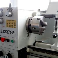 Tour mécanique manuel horizontal CZ1337G-1 du diamètre de rotation maximum de machine de tour d'établi 330mm 1.1kw