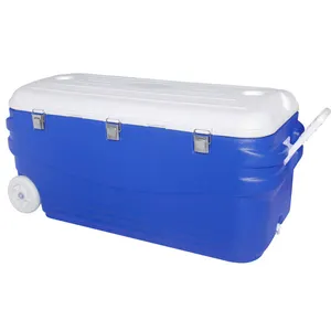 150L Große Kapazität Kommerziellen Chill Behälter Catering Fishing Ice Brust Kühler Box
