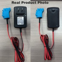 Chargeur de batterie au plomb 24V 1.5A professionnel HAOXING pour voiture électrique pour enfants, protection OVP/OCP, prise EU, PC+ABS ignifuge