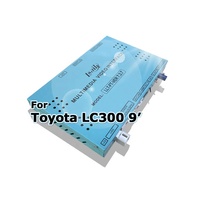 Caja Inalámbrica Android Auto y CarPlay para Toyota Land Cruiser LC300 VX GX GR de 9 Pulgadas 2022, Interfaz de Video por Lsailt