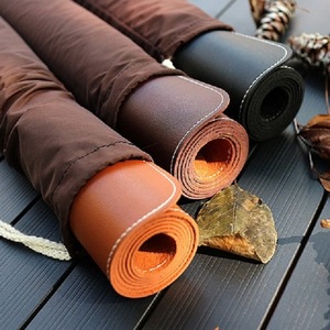 Large outdoor picnic table <b>mat</b>, leather camping placemat, portable folding picnic <b>mat</b>, <b>road</b> trip barbecue <b>mat</b>. - Product Image 2
