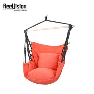 इनडोर और आउटडोर उपयोग के लिए कुशन सेट के साथ सुपर आरामदायक आधुनिक डिजाइन हैंगपैड चेयर हैममॉक - Product Image 4