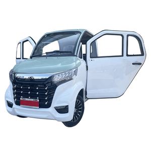 Scooter de mobilité électrique à <span class=keywords><strong>4</strong></span> <span class=keywords><strong>roues</strong></span> et 3 sièges, mini-cabine entièrement fermée, 45 km/h pour passager ou fret adulte âgé - Product Image 2