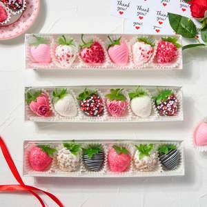 กล่องกระดาษใสสำหรับขนมอบ เค้ก ช็อกโกแลต ผลไม้แช่แข็ง พร้อมฝาปิดใส - Product Image 1