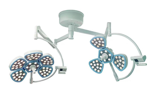 Alta calidad <span class=keywords><strong>5</strong></span> + 3 pétalos LED luz quirúrgica sin sombras fuente de alimentación veterinaria sala de operaciones iluminación Hospital clínica eléctrica - Product Image 2