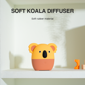 Hot Sale Battery Powered Portable Koala Essential <b>Oil</b> Aroma <b>Diffuser</b> Soft Silicone Animal Shaped Fragrance Scent <b>Diffuser</b> - Product Image 3