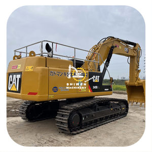 Bon prix excavatrice Caterpillar CAT349 d'occasion, faible durée du travail, bonne condition de travail, machine de construction, moteur, boîte de vitesses - Product Image 1