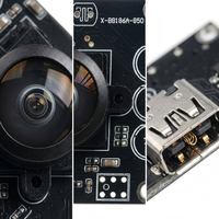 Módulo de Cámara USB con Sensor OV9281 de 1MP, Obturador Global, 120fps, Gran Angular de 170°, Resolución de 1280x720 para Robot Industrial