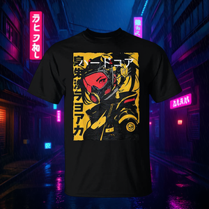 Camiseta de Moda Urbana Japonesa, Estilo Cyberpunk Y2k, Techwear Retro, Manga, Anime - Product Image 3